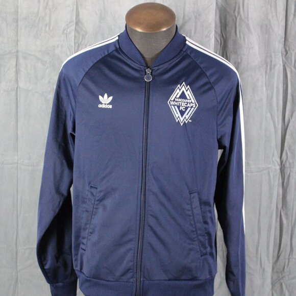 Vancouver White Caps Jacket - Track Jacket by Adidas - Men's Large - Picture 1 of 7